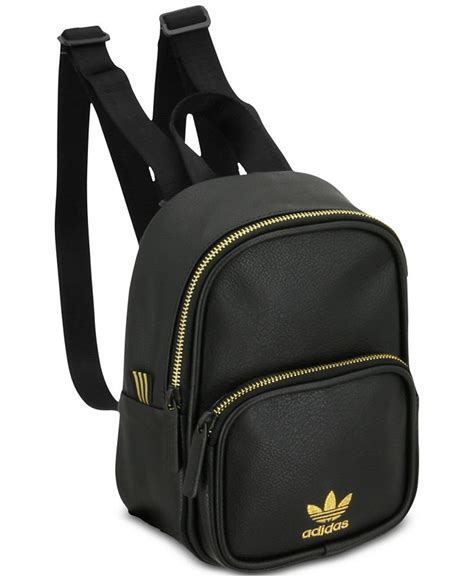 adidas faux leather originals mini backpack